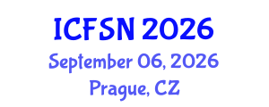 International Conference on Food Science and Nutrition (ICFSN) September 06, 2026 - Prague, Czechia International Conference on Food Science and Nutrition (ICFSN) September 06, 2026 - Prague, Czechia