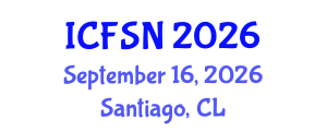 International Conference on Food Science and Nutrition (ICFSN) September 16, 2026 - Santiago, Chile International Conference on Food Science and Nutrition (ICFSN) September 16, 2026 - Santiago, Chile