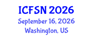 International Conference on Food Science and Nutrition (ICFSN) September 16, 2026 - Washington, United States International Conference on Food Science and Nutrition (ICFSN) September 16, 2026 - Washington, United States