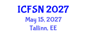 International Conference on Food Science and Nutrition (ICFSN) May 15, 2027 - Tallinn, Estonia International Conference on Food Science and Nutrition (ICFSN) May 15, 2027 - Tallinn, Estonia