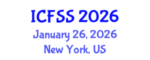 International Conference on Food Science and Security (ICFSS) January 26, 2026 - New York, United States International Conference on Food Science and Security (ICFSS) January 26, 2026 - New York, United States