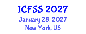 International Conference on Food Science and Security (ICFSS) January 28, 2027 - New York, United States International Conference on Food Science and Security (ICFSS) January 28, 2027 - New York, United States