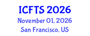 International Conference on Food Science and Technology (ICFTS) November 01, 2026 - San Francisco, United States