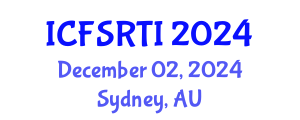 International Conference on Food Science Research, Technology and Innovation (ICFSRTI) December 02, 2024 - Sydney, Australia