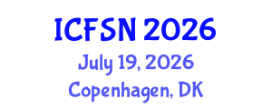 International Conference on Food Security and Nutrition (ICFSN) July 19, 2026 - Copenhagen, Denmark