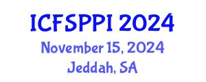 International Conference on Food Security, Preservation and Packaging Innovations (ICFSPPI) November 15, 2024 - Jeddah, Saudi Arabia