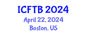 International Conference on Food Technology and Biotechnology (ICFTB) April 22, 2024 - Boston, United States