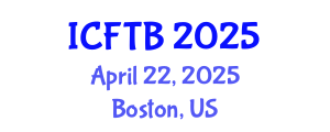 International Conference on Food Technology and Biotechnology (ICFTB) April 22, 2025 - Boston, United States