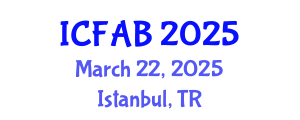 International Conference on Foot and Ankle Biomechanics (ICFAB) March 22, 2025 - Istanbul, Turkey
