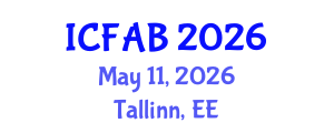 International Conference on Foot and Ankle Biomechanics (ICFAB) May 11, 2026 - Tallinn, Estonia International Conference on Foot and Ankle Biomechanics (ICFAB) May 11, 2026 - Tallinn, Estonia