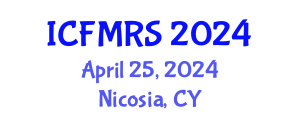 International Conference on Forced Migration and Refugee Studies (ICFMRS) April 25, 2024 - Nicosia, Cyprus