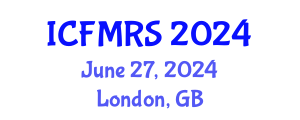 International Conference on Forced Migration and Refugee Studies (ICFMRS) June 27, 2024 - London, United Kingdom