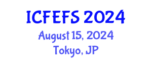 International Conference on Forecasting Economic and Financial Systems (ICFEFS) August 15, 2024 - Tokyo, Japan