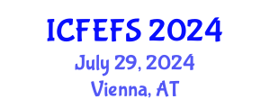 International Conference on Forecasting Economic and Financial Systems (ICFEFS) July 29, 2024 - Vienna, Austria