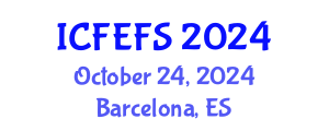 International Conference on Forecasting Economic and Financial Systems (ICFEFS) October 24, 2024 - Barcelona, Spain