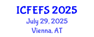 International Conference on Forecasting Economic and Financial Systems (ICFEFS) July 29, 2025 - Vienna, Austria