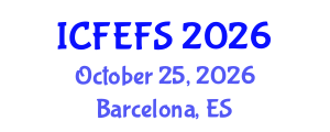 International Conference on Forecasting Economic and Financial Systems (ICFEFS) October 25, 2026 - Barcelona, Spain