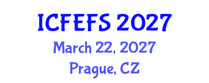 International Conference on Forecasting Economic and Financial Systems (ICFEFS) March 22, 2027 - Prague, Czechia International Conference on Forecasting Economic and Financial Systems (ICFEFS) March 22, 2027 - Prague, Czechia