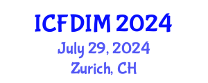 International Conference on Foreign Direct Investment Management (ICFDIM) July 29, 2024 - Zurich, Switzerland