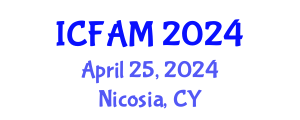 International Conference on Forensic Anthropology and Medicine (ICFAM) April 25, 2024 - Nicosia, Cyprus