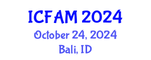 International Conference on Forensic Anthropology and Medicine (ICFAM) October 24, 2024 - Bali, Indonesia