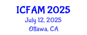 International Conference on Forensic Anthropology and Medicine (ICFAM) July 12, 2025 - Ottawa, Canada