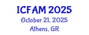 International Conference on Forensic Anthropology and Medicine (ICFAM) October 21, 2025 - Athens, Greece