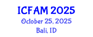 International Conference on Forensic Anthropology and Medicine (ICFAM) October 25, 2025 - Bali, Indonesia