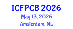 International Conference on Forensic Psychology and Criminal Behavior (ICFPCB) May 13, 2026 - Amsterdam, Netherlands