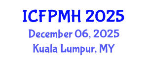 International Conference on Forensic Psychology and Mental Health (ICFPMH) December 06, 2025 - Kuala Lumpur, Malaysia