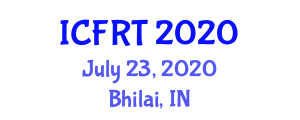 International Conference on Forensic Research and Toxicology (ICFRT) July 23, 2020 - Bhilai, India