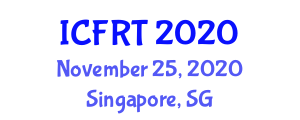 International Conference on Forensic Research And Toxicology (ICFRT) November 25, 2020 - Singapore, Singapore
