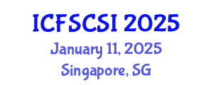 International Conference on Forensic Science and Crime Scene Investigations (ICFSCSI) January 11, 2025 - Singapore, Singapore