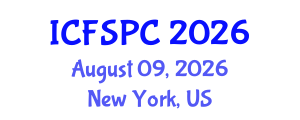 International Conference on Forensic Science, Pathology and Criminology (ICFSPC) August 09, 2026 - New York, United States