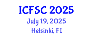 International Conference on Forensic Sciences and Criminology (ICFSC) July 19, 2025 - Helsinki, Finland