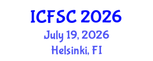 International Conference on Forensic Sciences and Criminology (ICFSC) July 19, 2026 - Helsinki, Finland