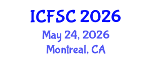 International Conference on Forensic Sciences and Criminology (ICFSC) May 24, 2026 - Montreal, Canada