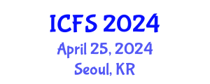 International Conference on Forensic Sciences (ICFS) April 25, 2024 - Seoul, Republic of Korea