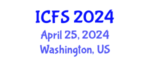 International Conference on Forensic Sciences (ICFS) April 25, 2024 - Washington, United States