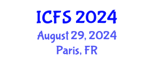 International Conference on Forensic Sciences (ICFS) August 29, 2024 - Paris, France