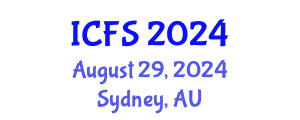 International Conference on Forensic Sciences (ICFS) August 29, 2024 - Sydney, Australia