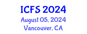 International Conference on Forensic Sciences (ICFS) August 05, 2024 - Vancouver, Canada