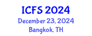 International Conference on Forensic Sciences (ICFS) December 23, 2024 - Bangkok, Thailand