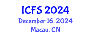 International Conference on Forensic Sciences (ICFS) December 16, 2024 - Macau, China