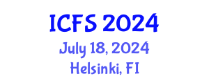 International Conference on Forensic Sciences (ICFS) July 18, 2024 - Helsinki, Finland