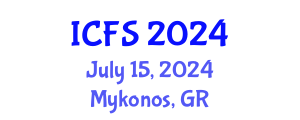 International Conference on Forensic Sciences (ICFS) July 15, 2024 - Mykonos, Greece