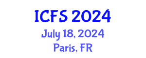International Conference on Forensic Sciences (ICFS) July 18, 2024 - Paris, France