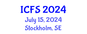 International Conference on Forensic Sciences (ICFS) July 15, 2024 - Stockholm, Sweden