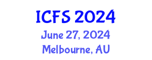 International Conference on Forensic Sciences (ICFS) June 27, 2024 - Melbourne, Australia