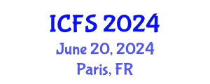 International Conference on Forensic Sciences (ICFS) June 20, 2024 - Paris, France